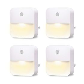 Dusk to Dawn Auto Sensor LED Night Light (4 Pack)